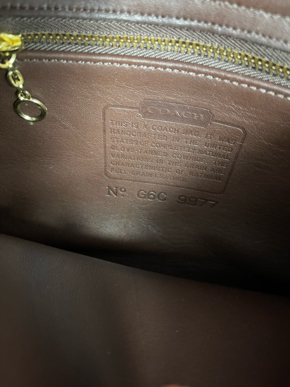 Vintage Coach Manor Bag - Picture 8 of 8